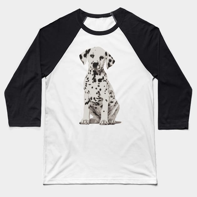 Dalmatian Dog -1 Baseball T-Shirt by Pet & Nature Lovers